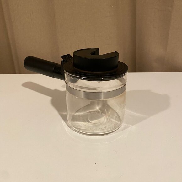 Espresso‎ Machine Carafe Replacement Part 8x3.25 Glass with Handle - Picture 2 of 5